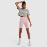 mujer ciclo de recorrido corto ropa Ellesse Rosa claro PZZNT134 - Image 2