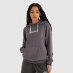 mujer contenido con capucha ropa Ellesse marga gris oscuro PZZNT176