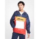 mujer cortavientos mk en mezcla de algodón ropa Ellesse bloque de color PZZNT157