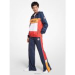 mujer cortavientos mk en mezcla de algodón ropa Ellesse bloque de color PZZNT157 - Image 3