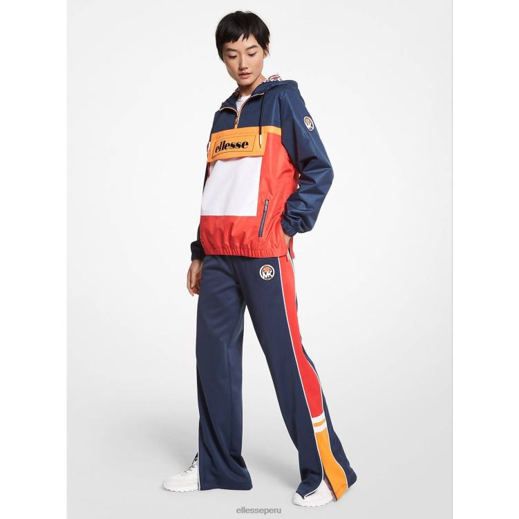 mujer cortavientos mk en mezcla de algodón ropa Ellesse bloque de color PZZNT157 - Image 3