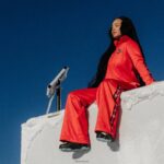 mujer pantalón deportivo del mañana ropa Ellesse rojo PZZNT18 - Image 2