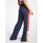 mujer pantalones de chándal mk en mezcla de algodón ropa Ellesse a rayas PZZNT17 - Image 2