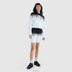 mujer sudadera con capucha raca corta ropa Ellesse negro PZZNT177 - Image 2