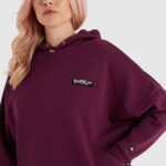 mujer sudadera con capucha semprevisa ropa Ellesse morado oscuro PZZNT175 - Image 4