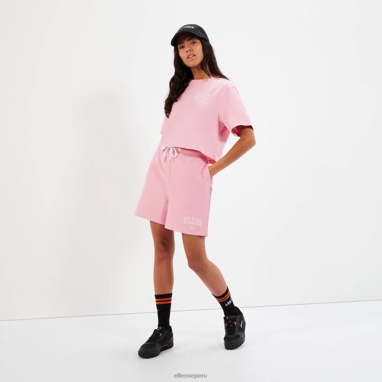 mujer sudadera corta guiditta ropa Ellesse rosa PZZNT20 - Image 2