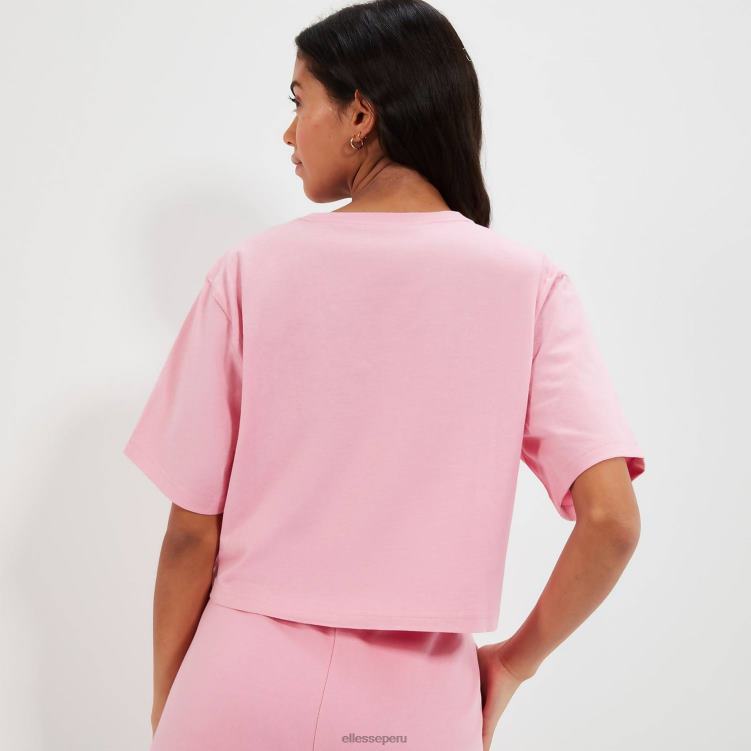 mujer sudadera corta guiditta ropa Ellesse rosa PZZNT20 - Image 5