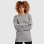 mujer sudadera haverford gris ropa Ellesse marga gris PZZNT32 - Image 5