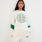 mujer sudadera swansea ropa Ellesse blanquecino PZZNT38 - Image 2