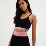 mujer sujetador de bobina superior ropa Ellesse negro PZZNT93 - Image 2