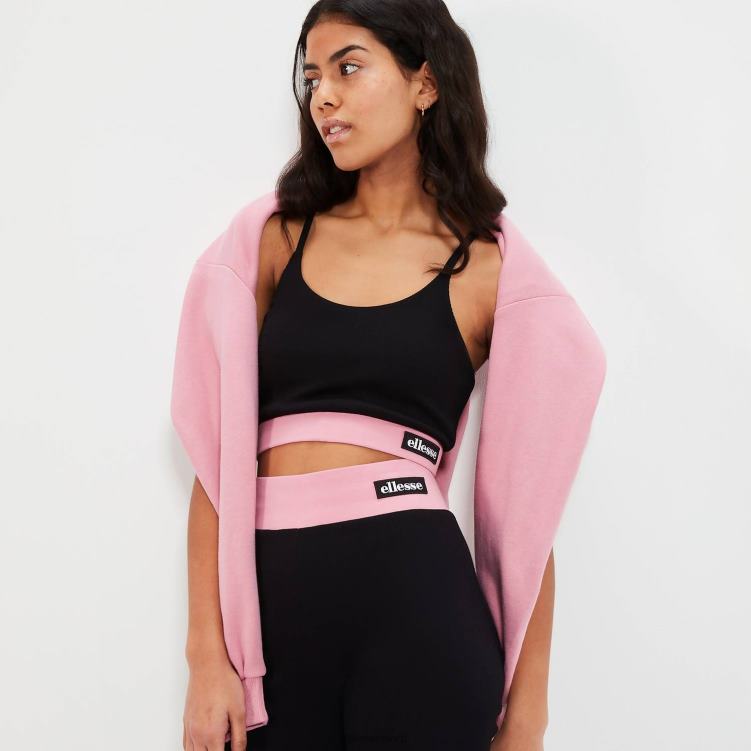 mujer sujetador de bobina superior ropa Ellesse negro PZZNT93 - Image 1