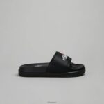 mujer tobogán filippalta zapatos Ellesse negro PZZNT537