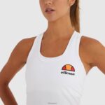 mujer top curasci sin mangas ropa Ellesse blanco PZZNT77 - Image 4