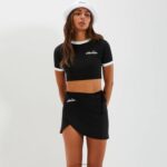 mujer top de bikini helian ropa Ellesse negro PZZNT152