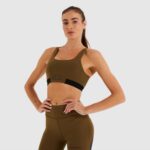 mujer top sujetador joey ropa Ellesse caqui PZZNT204