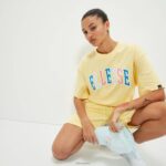unisexo camiseta calipsis ropa Ellesse amarillo claro PZZNT73 - Image 2