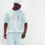unisexo camiseta calipsis ropa Ellesse azul claro PZZNT71