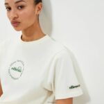 unisexo camiseta de melodía ropa Ellesse blanquecino PZZNT81 - Image 3