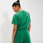 unisexo camiseta de melodía ropa Ellesse verde PZZNT80 - Image 4