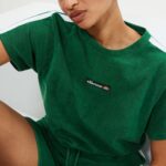 unisexo camiseta piaria ropa Ellesse verde PZZNT79 - Image 3