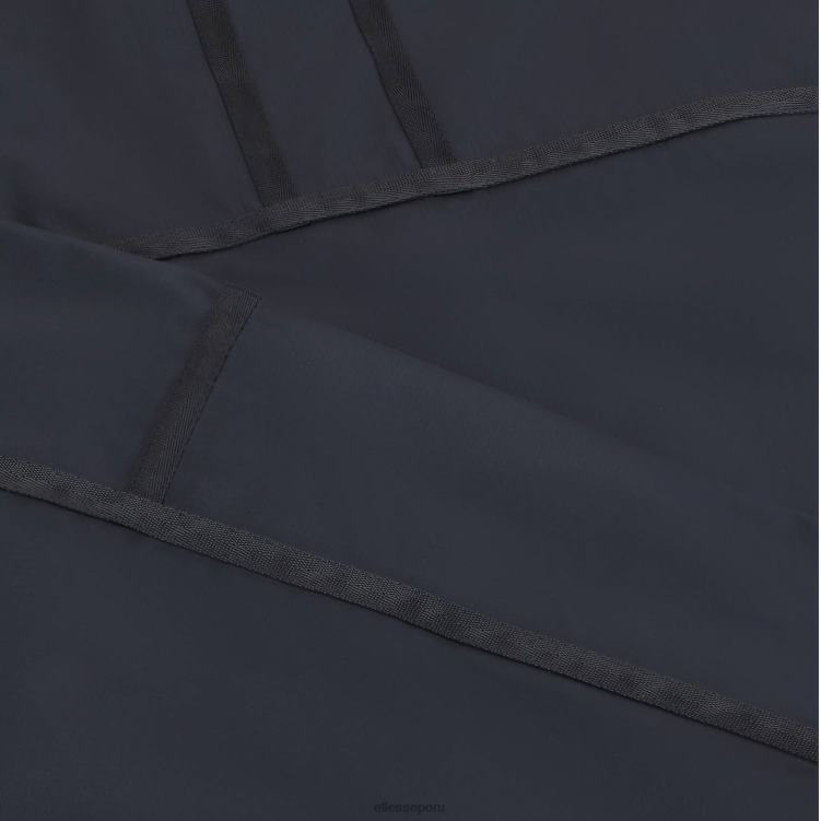 unisexo chaqueta cortavientos del mañana ropa Ellesse negro PZZNT12 - Image 5