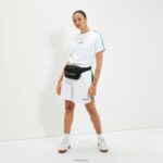 unisexo sipe corto ropa Ellesse blanco PZZNT137