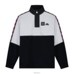 unisexo sudadera polar del mundo del mañana ropa Ellesse negro PZZNT46