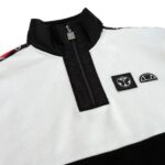 unisexo sudadera polar del mundo del mañana ropa Ellesse negro PZZNT46 - Image 4